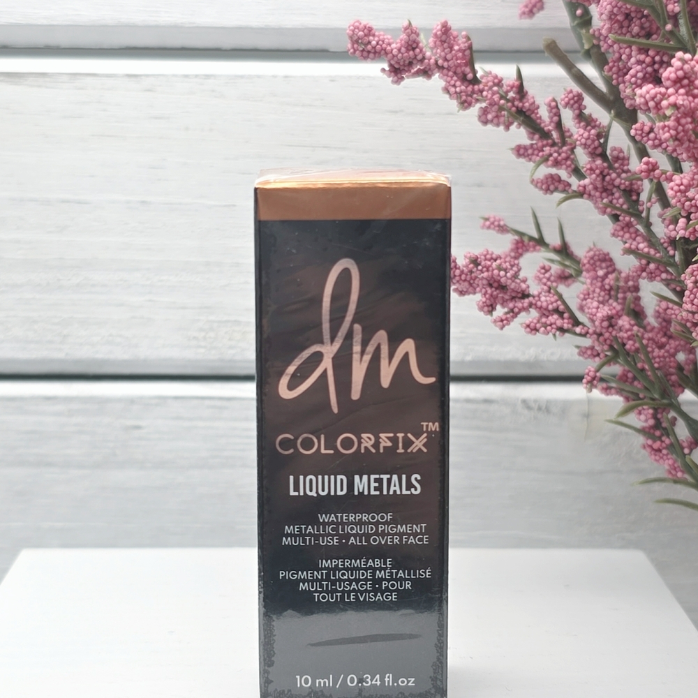 Danessa Myricks Colorfix Liquid Metals Waterproof Pigment In Gilded